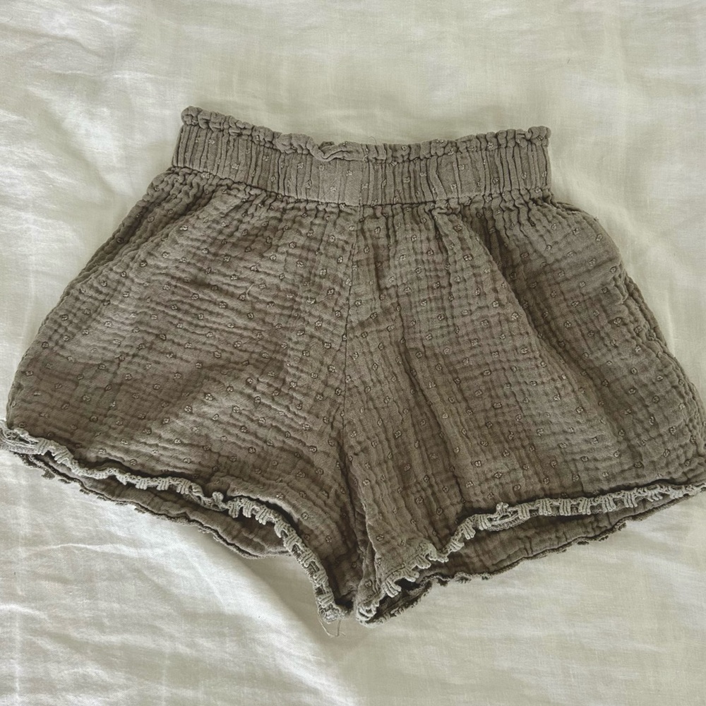 Girls Rylee and Cru Textured Shorts
